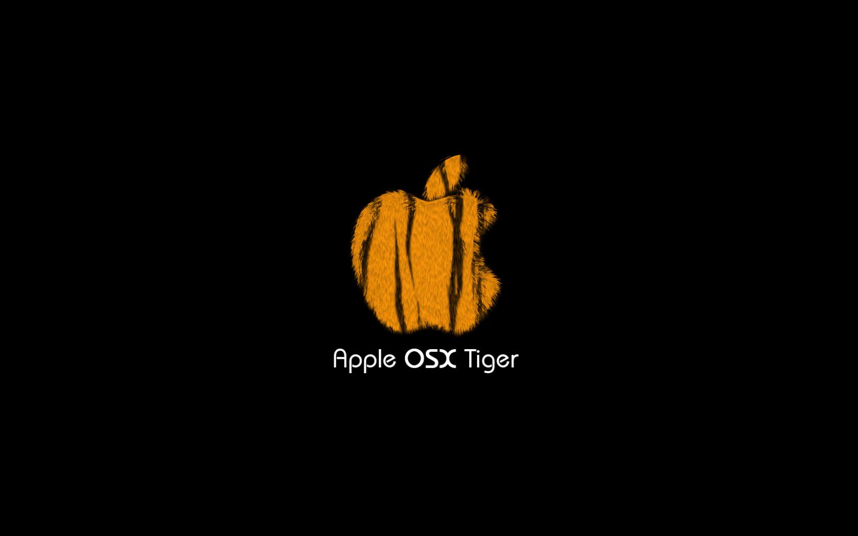 Apple Tiger - скачать 1680x1050