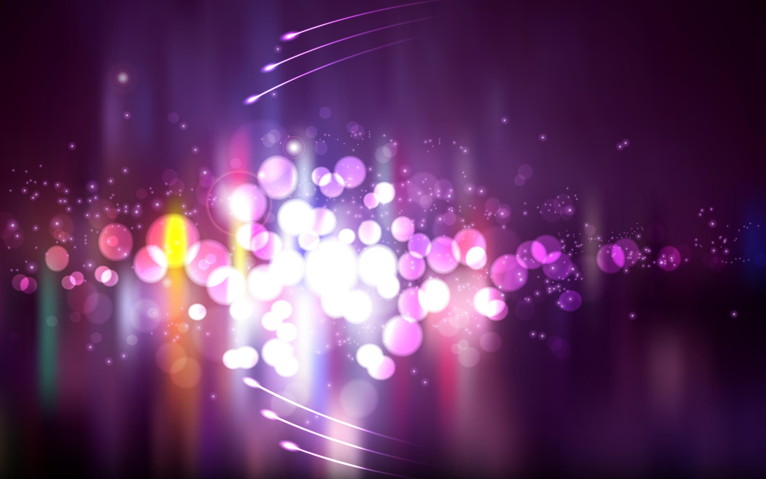 Фиолетовый, круги, свечение, хороший фон 2560x1600